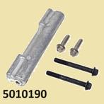 5010190 OMC Aluminium anode + bevestigingsmaterialen € 42,95, Ophalen of Verzenden, Nieuw, Motor en Techniek