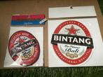 Bintang bier sticker en strijk embleem, Verzamelen, Ophalen of Verzenden, Zo goed als nieuw, Viltje(s), Overige merken