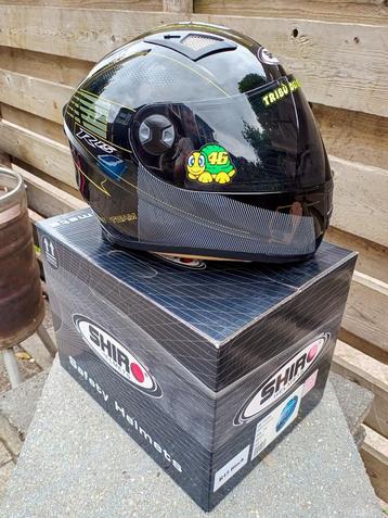 Shiro helm SH-3700 R-15 black L - motor brommer scooter beschikbaar voor biedingen