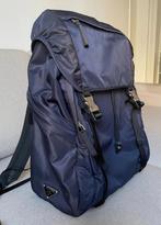 Nieuw Prada Nylon Backpack Blauw Rugtas Rugzak, Sieraden, Tassen en Uiterlijk, Tassen | Rugtassen, Nieuw, Ophalen of Verzenden