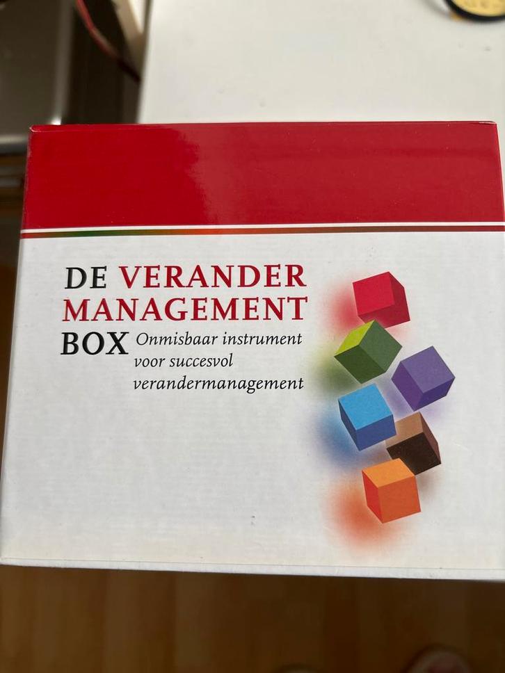 De Verandermanagement Box - Compleet Instrument, Boeken, Economie, Management en Marketing, Zo goed als nieuw, Management, Ophalen of Verzenden