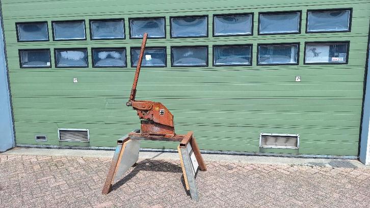 Platenschaar, Peddinghaus, 5 RP 8, Doe-het-zelf en Verbouw, Gereedschap | Handgereedschap, Gebruikt, Ophalen