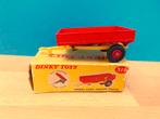 DINKY TOYS NO. 319 WEEKS FARM TIPPING TRAILER MET DOOSJE, Hobby en Vrije tijd, Modelauto's | 1:43, Ophalen of Verzenden, Gebruikt
