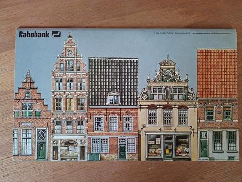 Nederland Gevelland Rabobank Bouwplaten H0 Vintage Nieuw, Boeken, Hobby en Vrije tijd, Nieuw, Scrapbooking en Knutselen, Geschikt voor kinderen
