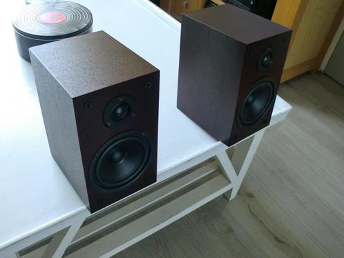 luidsprekers Rose wood Kruger&Matz 2 Weg., Audio, Tv en Foto, Luidsprekers, Zo goed als nieuw, Front, Rear of Stereo speakers