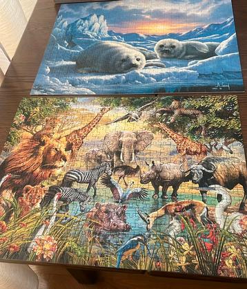 2 Mooie puzzels Ravensburger Dieren. Samen 3 euro. beschikbaar voor biedingen