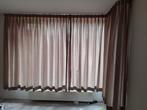 twee gordijnen 220 x 217 zgan, Huis en Inrichting, Stoffering | Gordijnen en Lamellen, Ophalen, 200 cm of meer, Zo goed als nieuw