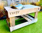 Bbq tafel voor een Weber 57cm incl Master Touch BBQ, Tuin en Terras, Ophalen, Weber, Gebruikt, Houtskool