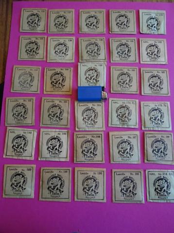 30 x ANTIEKE  DAMES HORLOGE HORLOGES GLAZEN GLAS STELLS  beschikbaar voor biedingen