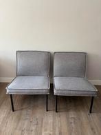 Twee mooie grijze fauteuils, Huis en Inrichting, Stoelen, Ophalen, Twee, Zo goed als nieuw, Stof