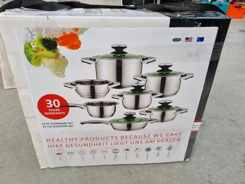 Nieuwe pannen set, Huis en Inrichting, Keuken | Potten en Pannen, Zo goed als nieuw, Ophalen of Verzenden