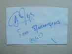 Handtekening. Ton.Sprangers. NAC, Ophalen of Verzenden, Zo goed als nieuw, NAC Breda, Overige typen
