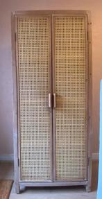 Xenos webbing kast Bandung - Stijlvolle opberger, Ophalen, 50 tot 100 cm, Zo goed als nieuw, 150 tot 200 cm