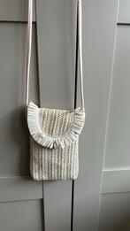 Ale-Hop Telefoontasje Ibiza Stijl, Sieraden, Tassen en Uiterlijk, Tassen | Damestassen, Ophalen of Verzenden, Nieuw, Beige, Schoudertasje