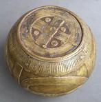 Omstreeks 1920-1940 Bronzen Kom Pot Brits-Indië DHOKRA Volk, Ophalen of Verzenden