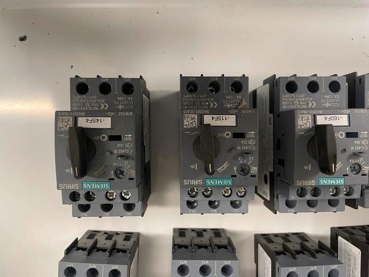 Siemens Sirius Motorbeveiligingsschakelaars, Hobby en Vrije tijd, Elektronica-componenten, Zo goed als nieuw, Ophalen