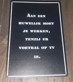 Wandbord Voor in de mancave-bar-kroeg., Ophalen of Verzenden, Nieuw, Reclamebord