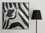 Zebra Kunstwerk - Gemengde Techniek, Ophalen