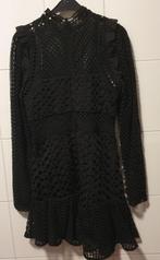 Zwarte zomerjurk Jurk van Self Portrait, Kleding | Dames, Maat 38/40 (M), Zwart, Ophalen of Verzenden, Zo goed als nieuw
