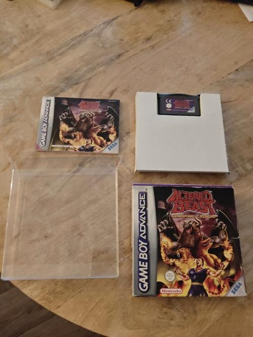 Altered Beast Gameboy Advance CIB, Spelcomputers en Games, Games | Nintendo Game Boy, Zo goed als nieuw, Racen en Vliegen, 1 speler