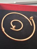 14 karaat gouden Set Cartier style., Verzenden, Nieuw, Goud
