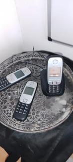 Telefoon.s Trio zie foto s bijlage toegevoegd etcetera, Telecommunicatie, Vaste telefoons | Handsets en Draadloos, Ophalen of Verzenden