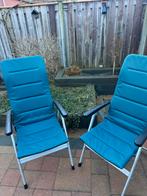 Nette camping stoelen - 2 stuks, Ophalen, Zo goed als nieuw, Aluminium, Inklapbaar