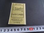 sticker den haag la haye maison ellen lady lucie linden mode, Verzamelen, Ophalen, Zo goed als nieuw, Bedrijf of Vereniging