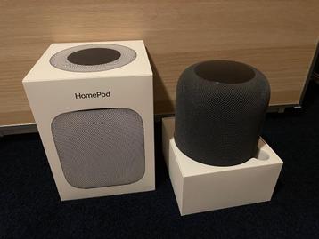 Apple Homepod – Zwart (1st generation) beschikbaar voor biedingen