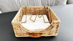 Rivièra Maison rustic rattan servethouder, Mand, Vierkant, Ophalen of Verzenden, Zo goed als nieuw