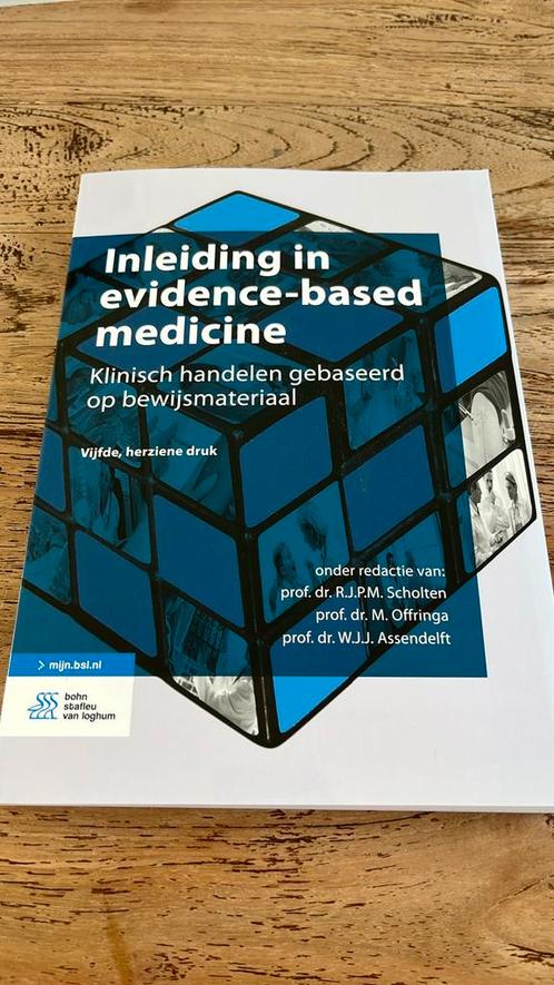 Inleiding in evidence-based medicine, Boeken, Wetenschap, Nieuw, Ophalen of Verzenden
