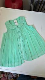 C&A Palomino vintage look blousje hesje shirt mint groen 98, C&A, Meisje, Overhemd of Blouse, Ophalen of Verzenden