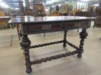 Oer 11148 18e eeuwse noten-palissanderhouten Portugese tafel, Antiek en Kunst, Antiek | Meubels | Tafels, Ophalen