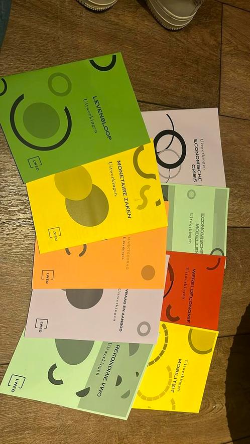 Economie vwo LWEO opdrachten + uitwerkingen, Boeken, Schoolboeken, Nederlands, VWO, Ophalen of Verzenden