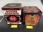 2 Douwe Egberts voorraadblikken., Ophalen of Verzenden, Zo goed als nieuw