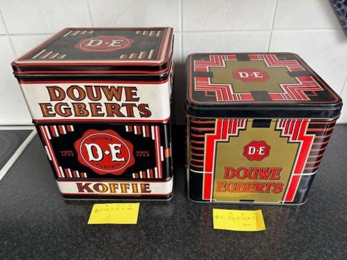 2 Douwe Egberts voorraadblikken., Huis en Inrichting, Woonaccessoires | Overige, Zo goed als nieuw, Ophalen of Verzenden