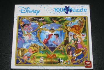 Puzzel 1000 stukjes. Disney. Merk : King beschikbaar voor biedingen