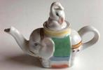 Vintage chinese theepot – Olifant met baby, Huis en Inrichting, Keuken | Servies, Overige typen, Ophalen of Verzenden, Zo goed als nieuw