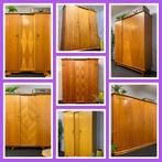 Midcentury kledingkasten vintage jaren 50/60 retro kasten, Huis en Inrichting, Ophalen, Gebruikt, Deens pastoe scandinavisch Dutch design teak oak hout