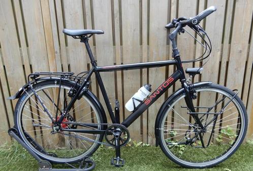 Santos TravelMaster 2.8 57 Cm Rohloff +Magura+Riemaandrijvin, Fietsen en Brommers, Fietsen | Mountainbikes en ATB, Zo goed als nieuw