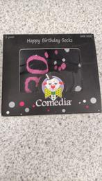 Comedia Happy Birthday sokken 30 jaar 2 paar in doos, Kleding | Dames, Sokken en Kousen, Nieuw, Ophalen of Verzenden, Sokken en Kniesokken
