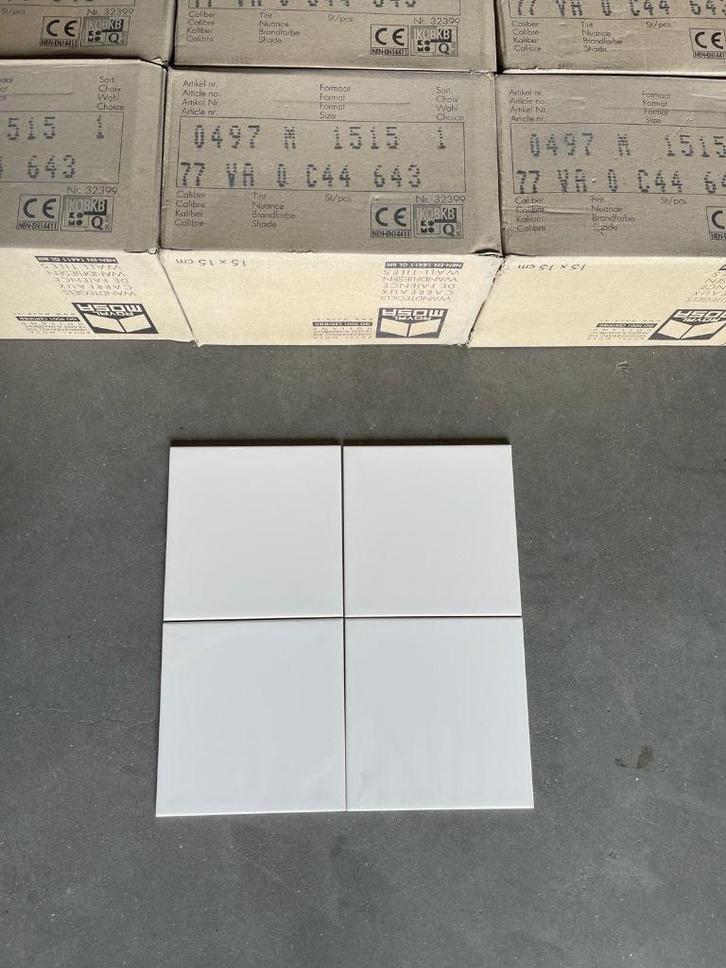 Mosa wandtegels, 10,5 m² (0497), Doe-het-zelf en Verbouw, Tegels, Nieuw, Wandtegels, Keramiek, Minder dan 20 cm, Minder dan 20 cm