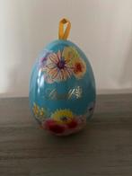 Lindt - paasei van blik - 14 cm hoog, Diversen, Pasen, Ophalen of Verzenden, Zo goed als nieuw