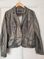 Geisha Jeans Blazer Slangenprint Maat XL (valt als 42), Maat 42/44 (L), Ophalen of Verzenden, Zo goed als nieuw, Jasje