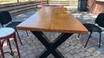 Boomstamtafel, Huis en Inrichting, Tafels | Eettafels, Ophalen, 200 cm of meer, 50 tot 100 cm, Vijf personen of meer