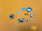 Vintage buttons/  broches, Sieraden, Tassen en Uiterlijk, Broches, Ophalen of Verzenden, Zo goed als nieuw, Overige kleuren, Overige materialen