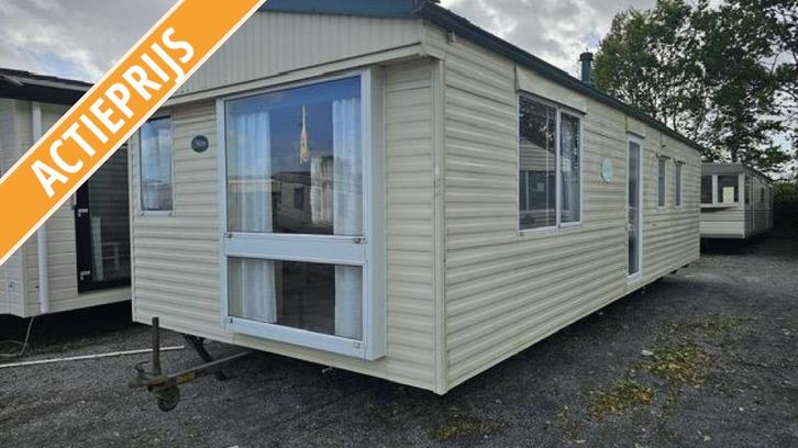 Atlas Lakeland super 2 slpk,pannendak, Caravans en Kamperen, Stacaravans, tot en met 6