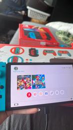 Switch OLED, Spelcomputers en Games, Met games, Met 2 controllers, Zo goed als nieuw, Switch OLED