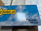 Twee laser toner cartridges TN-2010XL / TN-2220 brother, Computers en Software, Printerbenodigdheden, Ophalen of Verzenden, Nieuw