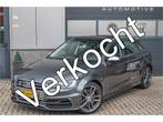 Audi S3 Sportback 2.0 TFSI quattro 1e eig Pano B&O Keyless D, Auto's, Automaat, S3, Gebruikt, Zwart